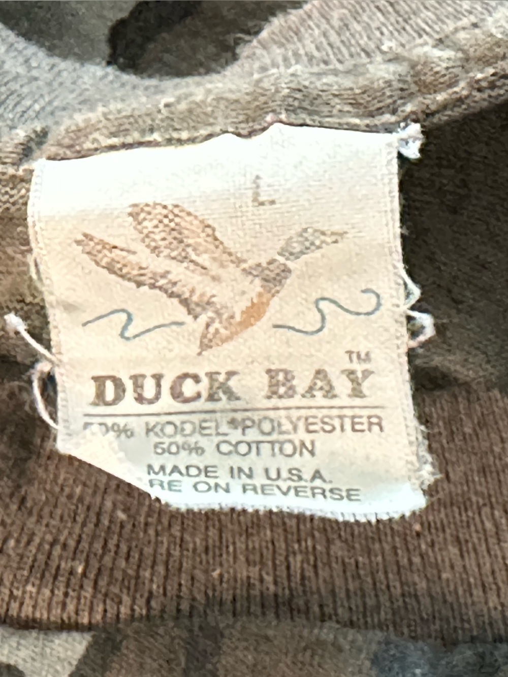 Men's Camouflage Pocket Tee - Olive Green & Gray - Picture 3 of 7